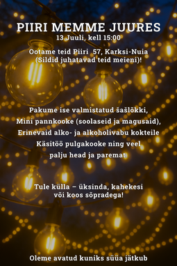 Kodukohvik Piiri memme juures